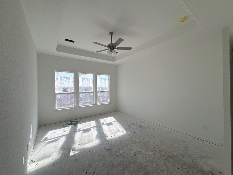 In-progress construction of a new home in Clear Sky Addition, Valley View, TX (Image 6).