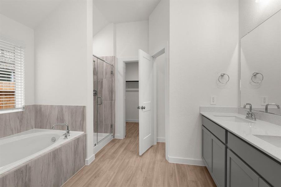 Furnished interior view inside a new home in Summerview, Fulshear (Image 7). Furnished interior view inside a new home in Summerview, Fulshear (Image 7).