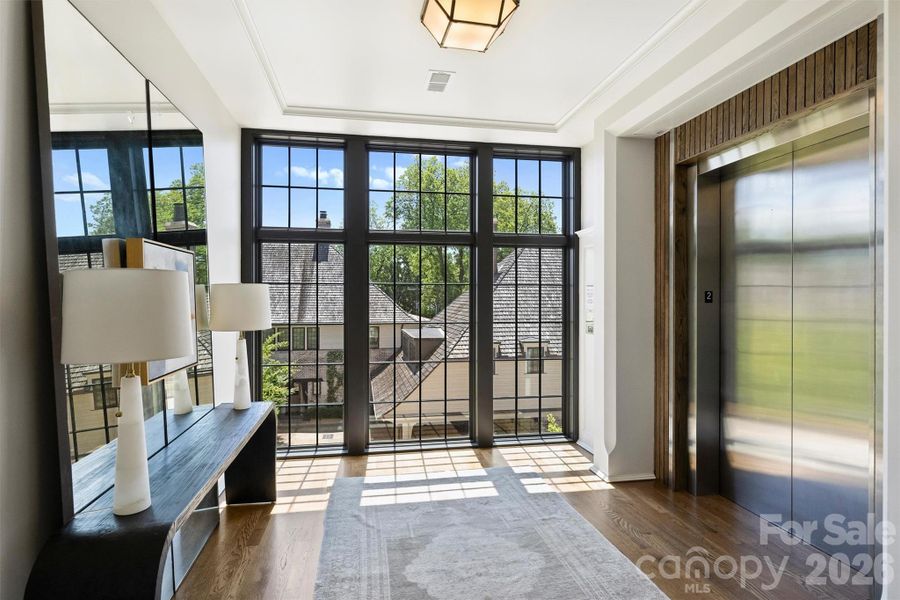 Furnished interior view inside a new home in , Charlotte (Image 15).