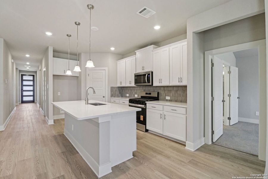 Furnished interior view inside a new home in Scenic Crest - Premier Series, Boerne (Image 10).
