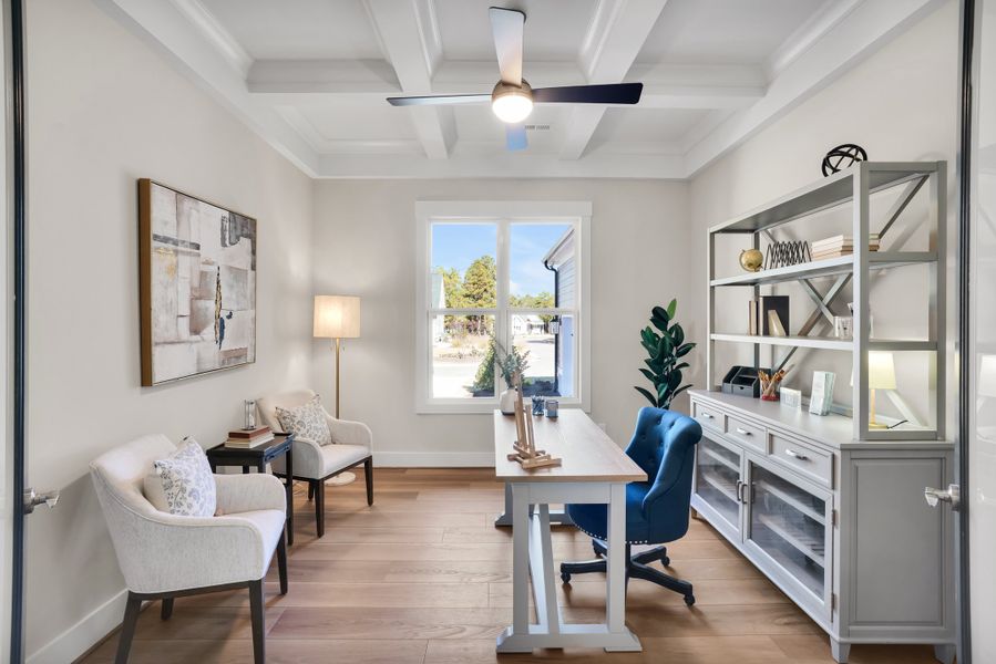 Representative furnished interior of a home built from the Bar Harbour I by Kent Homes in Oyster Harbour, Supply (Image 137).