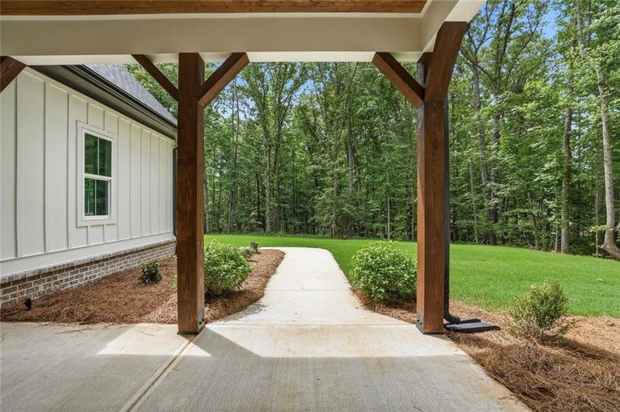 Exterior details and patio area of a home in , Covington (Image 4).