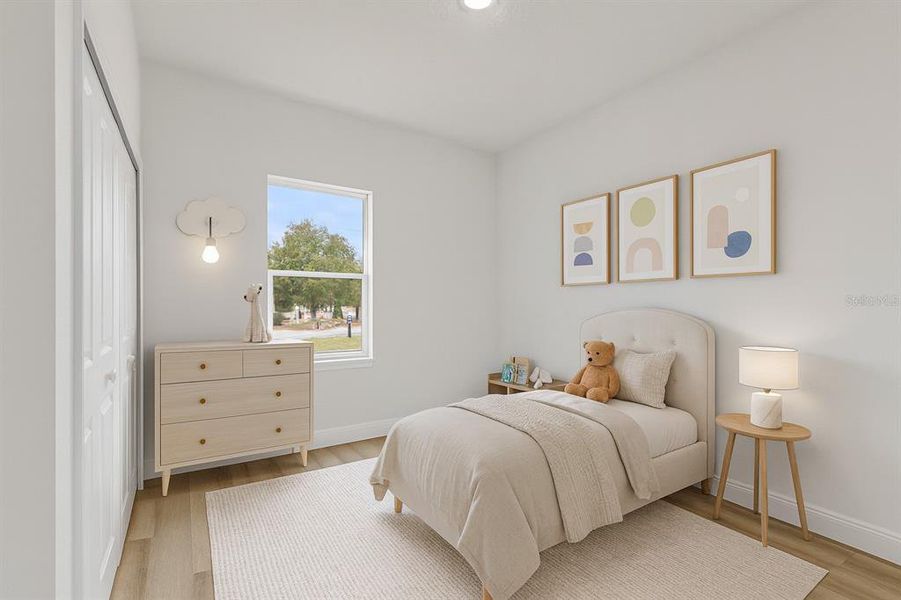 Furnished interior view inside a new home in , Ocala (Image 12).