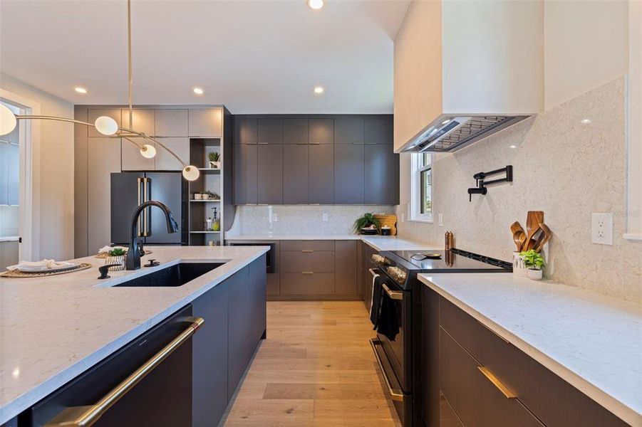 Furnished interior view inside a new home in , St. Petersburg (Image 6).