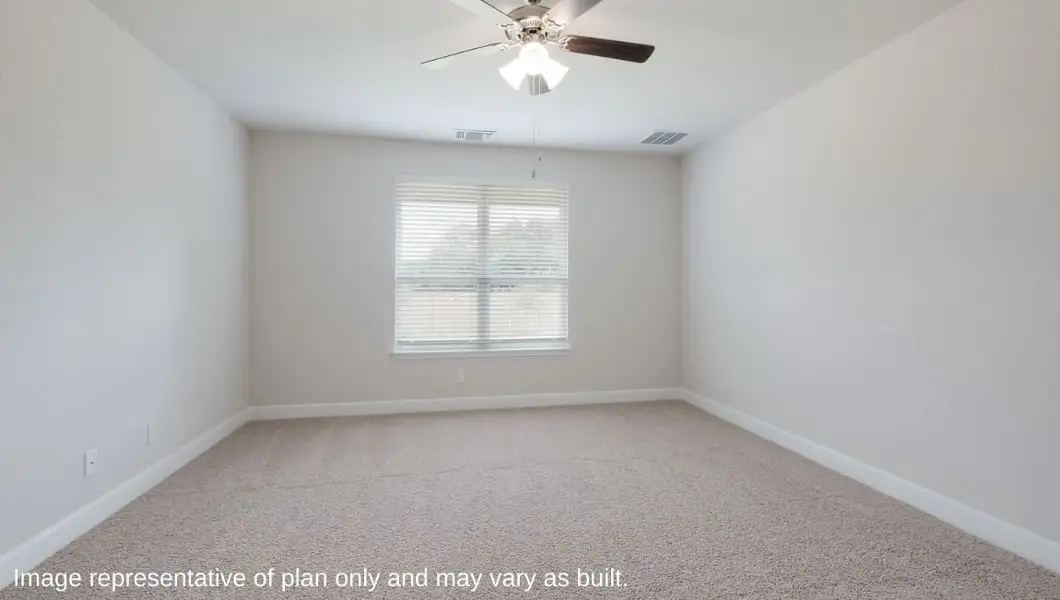 Representative unfurnished interior of a home built from the The Clydesdale by D.R. Horton in Steele Creek, Cibolo (Image 18). Representative unfurnished interior of a home built from the The Clydesdale by D.R. Horton in Steele Creek, Cibolo (Image 18).