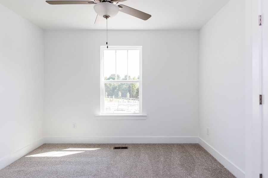 Spacious, unfurnished interior of a new home in Vaughan Farms, Angier (Image 23). Spacious, unfurnished interior of a new home in Vaughan Farms, Angier (Image 23).