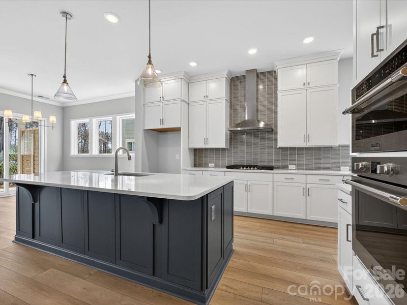 Furnished interior view inside a new home in North Creek Village, Huntersville (Image 9).