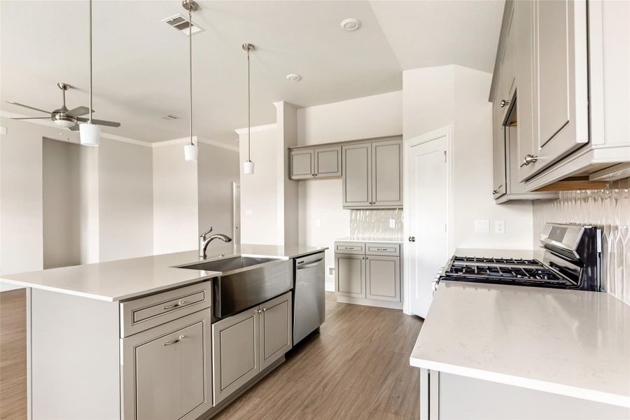 Furnished interior view inside a new home in Grand Oaks Reserve, Cleveland (Image 4).