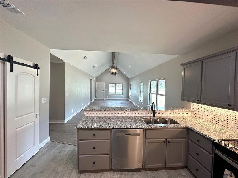 Furnished interior view inside a new home in , Denison (Image 8). Furnished interior view inside a new home in , Denison (Image 8).