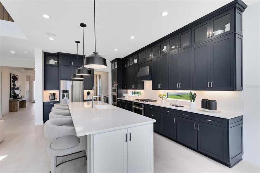 Furnished interior view inside a new home in Winter Grove, Winter Garden (Image 34).