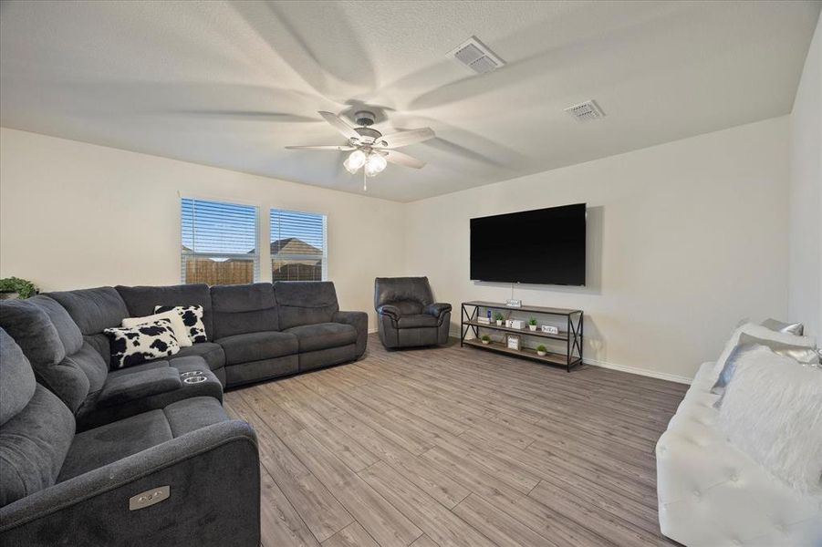 Furnished interior view inside a new home in Verandah, Royse City (Image 9).
