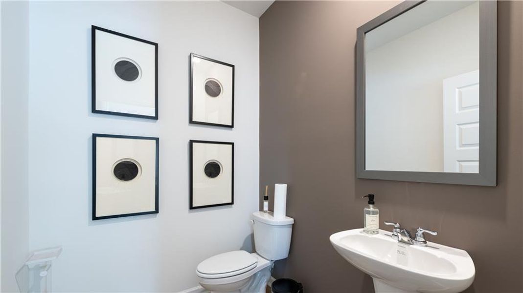 Furnished interior view inside a new home in Sherwood Manor, College Park (Image 6).