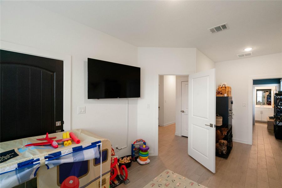 Secondary Bedroom #4 off the entry