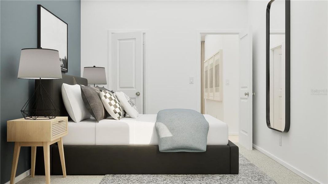 Furnished interior view inside a new home in Wellness Ridge: Eventide Collection, Clermont (Image 21).