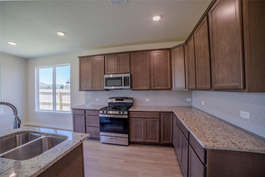 Furnished interior view inside a new home in , Brenham (Image 7).