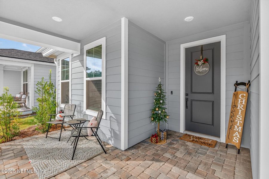 Exterior details and patio area of a home in Forest Park at Wildlight, Yulee (Image 3). Exterior details and patio area of a home in Forest Park at Wildlight, Yulee (Image 3).
