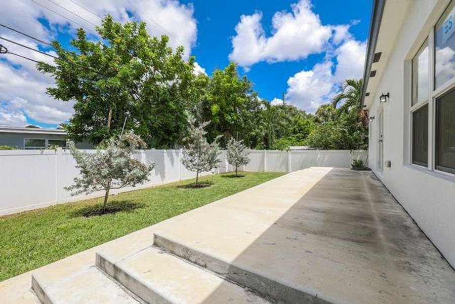 Front exterior of a new home in , Fort Lauderdale, FL, highlighting curb appeal (Image 19). Front exterior of a new home in , Fort Lauderdale, FL, highlighting curb appeal (Image 19).