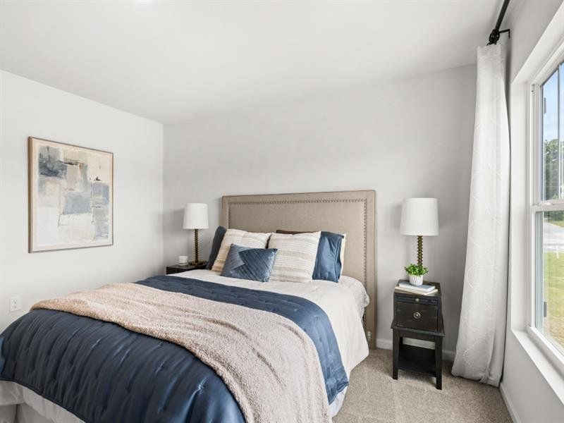 Furnished interior view inside a new home in Oakleigh Glen, Dallas (Image 16). Furnished interior view inside a new home in Oakleigh Glen, Dallas (Image 16).