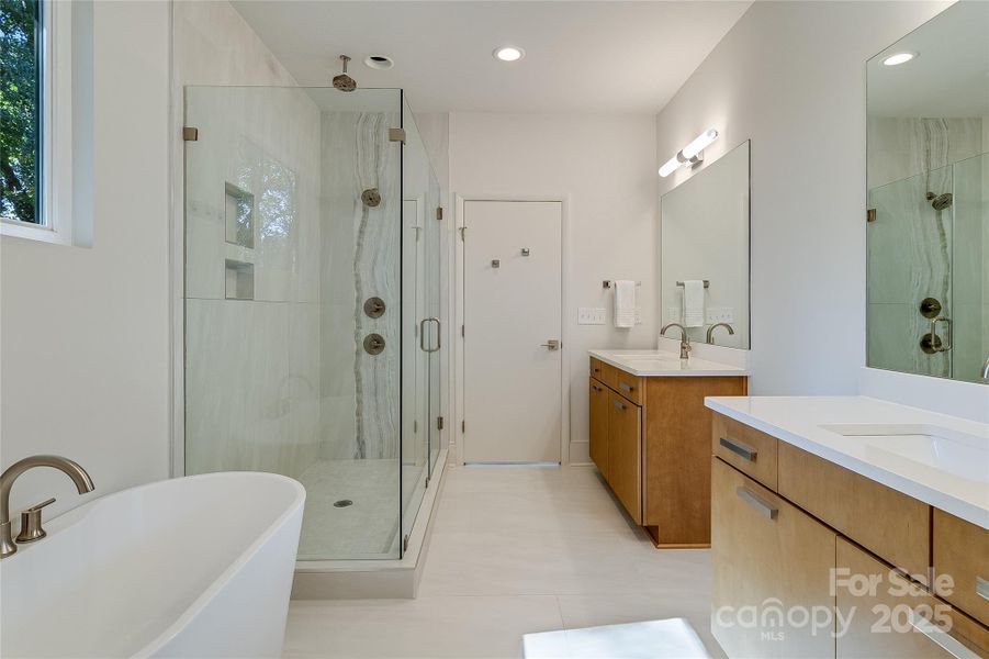 Furnished interior view inside a new home in , Charlotte (Image 5).