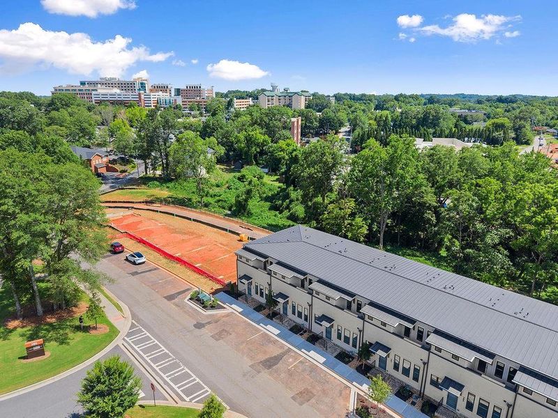 Site preparation for new homesites in The Carlyle, Marietta (Image 59).