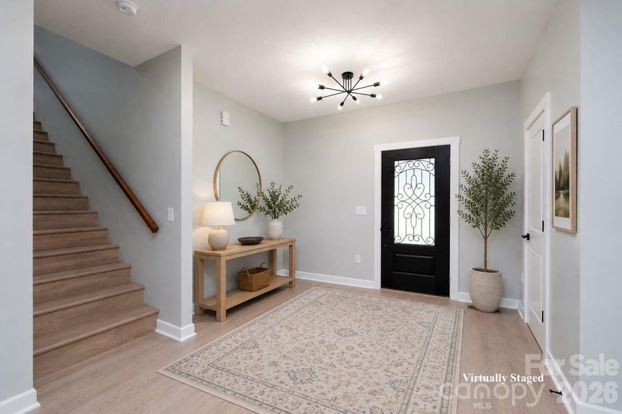 Furnished interior view inside a new home in , Dallas (Image 5).