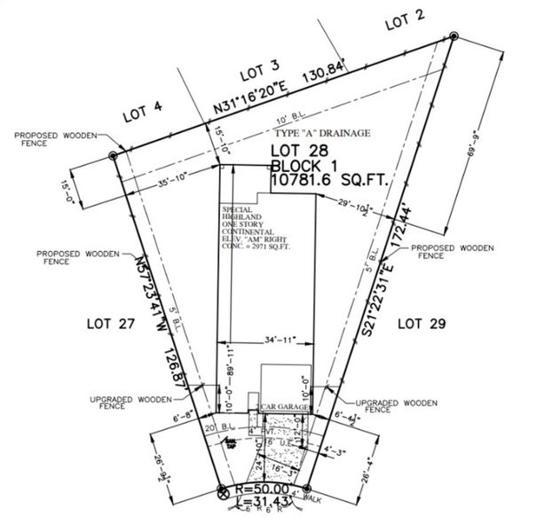 Lot Specs