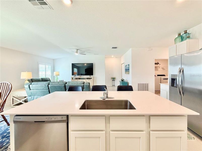 Furnished interior view inside a new home in Ranches at Lake McLeod, Eagle Lake (Image 8).