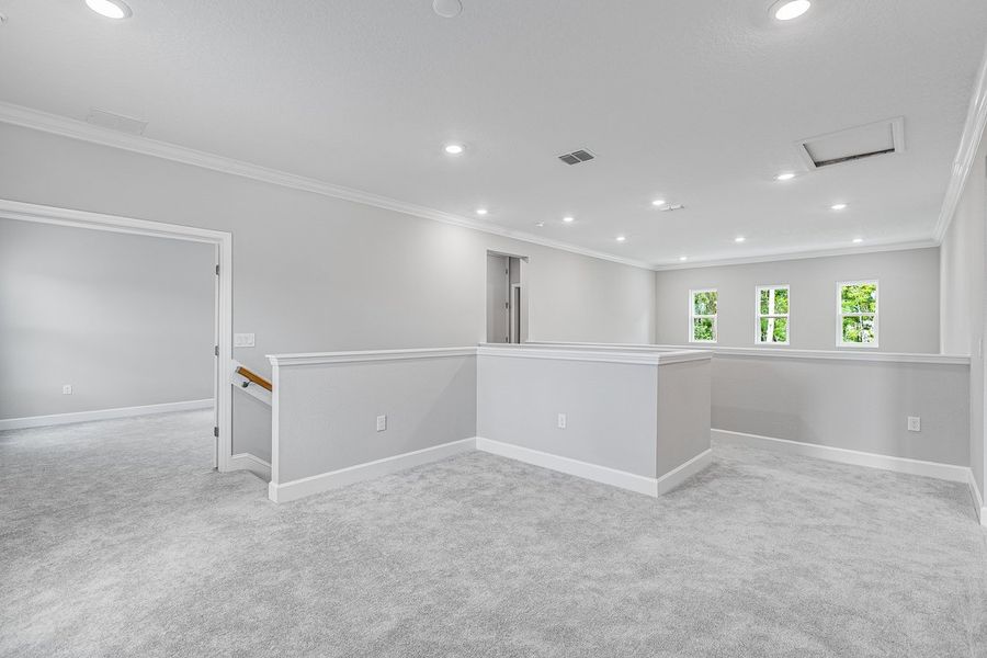 Spacious, unfurnished interior of a new home in Osprey Cove, St. Marys (Image 28). Spacious, unfurnished interior of a new home in Osprey Cove, St. Marys (Image 28).