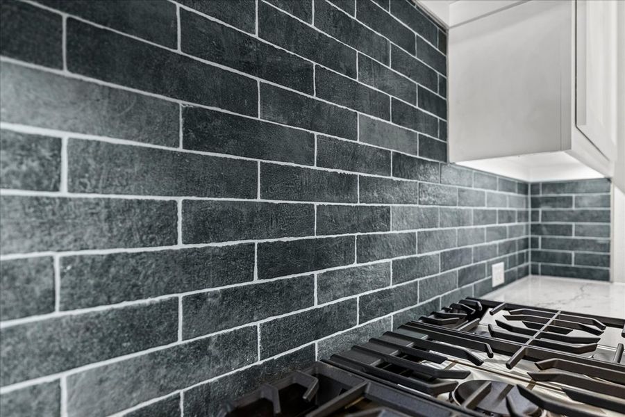 Doug Parr Homes | Hunter Plan - Kitchen Backsplash Doug Parr Homes | Hunter Plan - Kitchen Backsplash