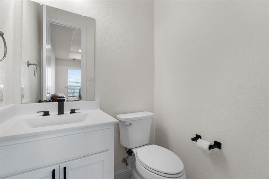 Family Room attached bathroom