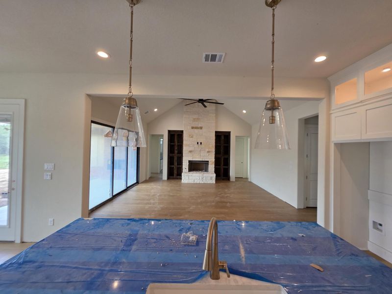 In-progress construction of a new home in Timberview Preserves, Weatherford, TX (Image 17). In-progress construction of a new home in Timberview Preserves, Weatherford, TX (Image 17).