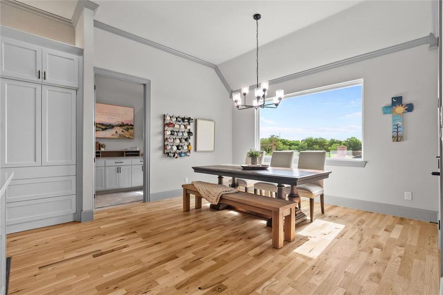 Furnished interior view inside a new home in Woodland Meadows, Fort Worth (Image 21).