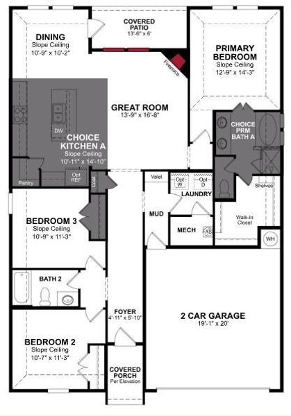 Beazer Homes Whitewing Trails Sierra Floorplan. Beazer Homes Whitewing Trails Sierra Floorplan.