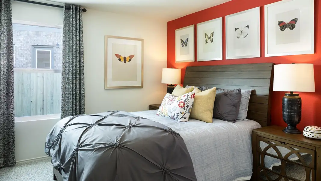 Furnished interior view inside a new home in Meadowlark Preserve, Pflugerville (Image 5).