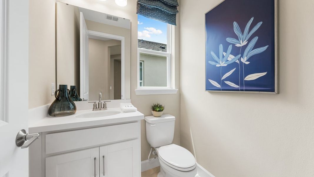 Furnished interior view inside a new home in Indigo Creek, Apollo Beach (Image 16).