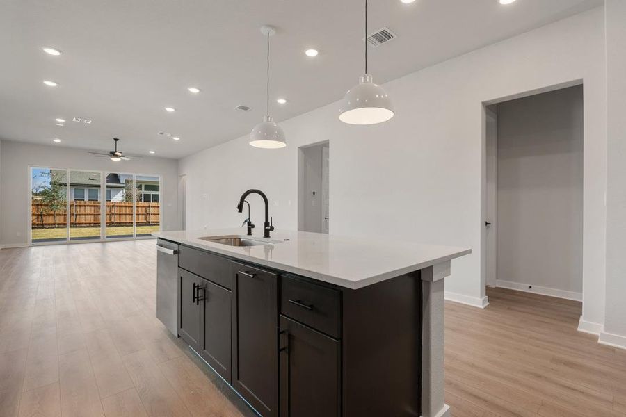 Furnished interior view inside a new home in Arbor Collection at Heritage, Dripping Springs (Image 13). Furnished interior view inside a new home in Arbor Collection at Heritage, Dripping Springs (Image 13).