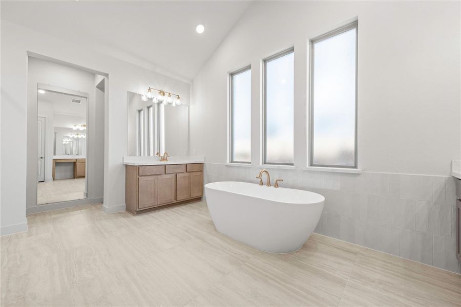 Furnished interior view inside a new home in ARTAVIA®, Conroe (Image 10).