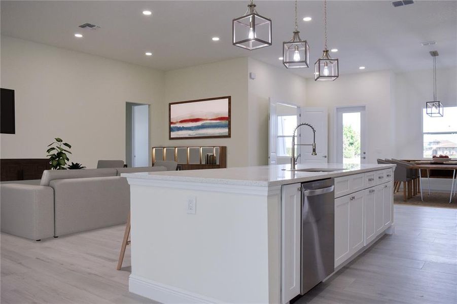 Furnished interior view inside a new home in , Lake Alfred (Image 12).