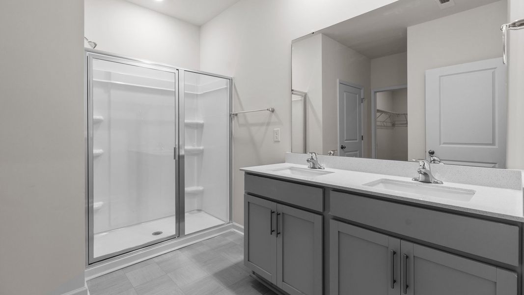 Furnished interior view inside a new home in Saddlebrook, Rocky Mount (Image 9).