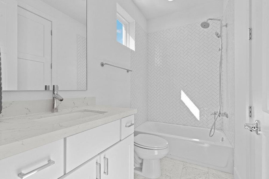 Furnished interior view inside a new home in , Austin (Image 33).