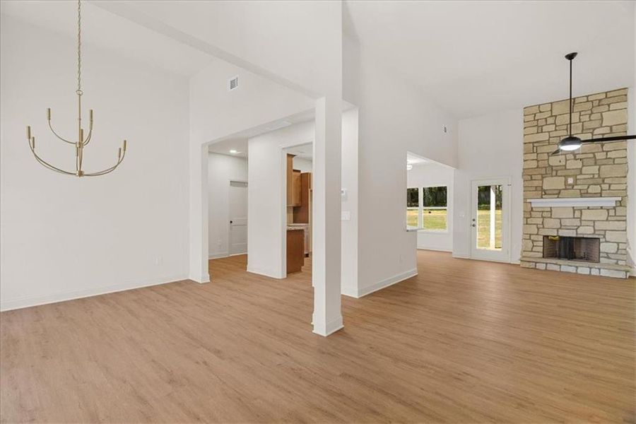 Spacious, unfurnished interior of a new home in , Calhoun (Image 19).