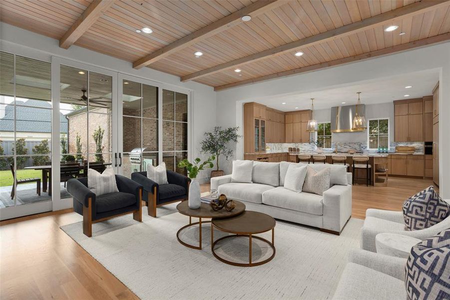 Furnished interior view inside a new home in , Dallas (Image 29). Furnished interior view inside a new home in , Dallas (Image 29).