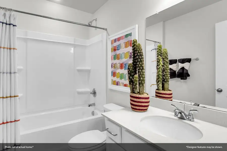 Furnished interior view inside a new home in Rich Square, Ash (Image 15).