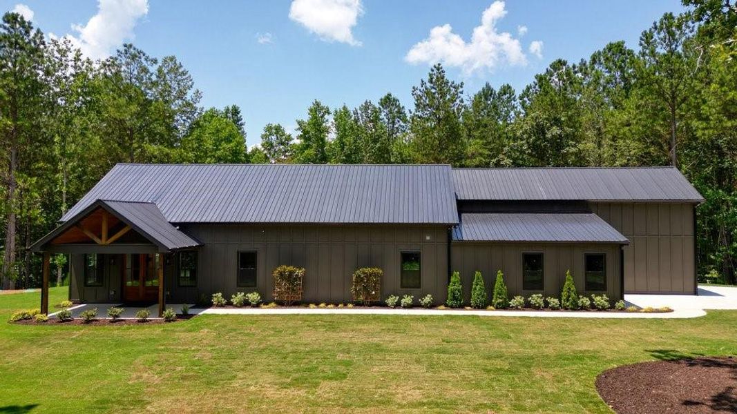 Front exterior of a new home in , Talking Rock, GA, highlighting curb appeal (Image 31). Front exterior of a new home in , Talking Rock, GA, highlighting curb appeal (Image 31).