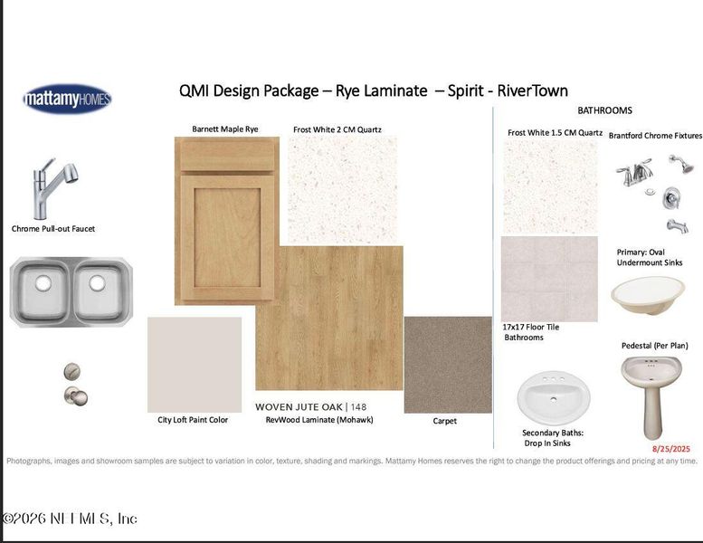 Sample of building materials used in homes in RiverTown, St. Johns (Image 5).