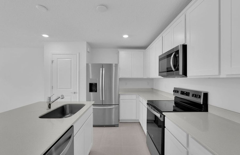 Furnished interior view inside a new home in Normandy Pines, Jacksonville (Image 7).