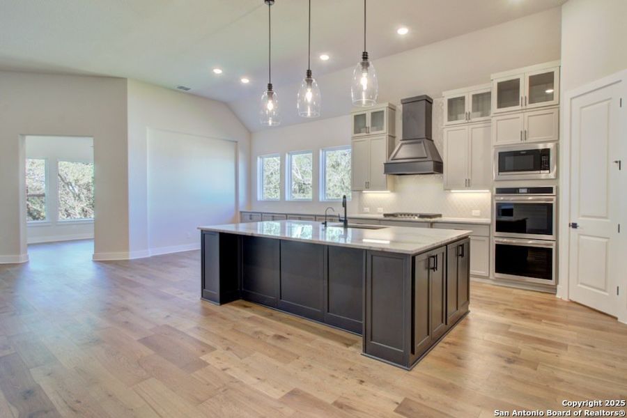 Furnished interior view inside a new home in Verandas at the Rim, San Antonio (Image 12). Furnished interior view inside a new home in Verandas at the Rim, San Antonio (Image 12).