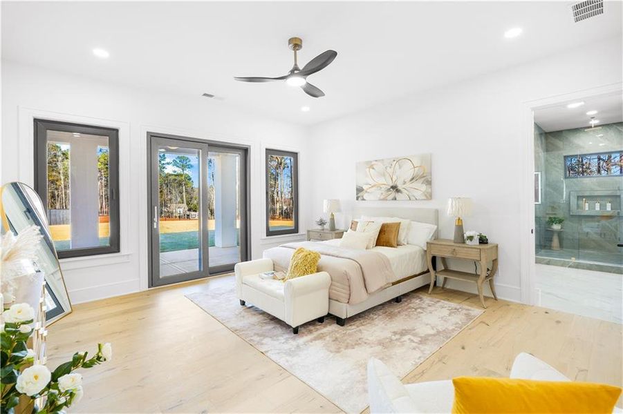 Furnished interior view inside a new home in , Lawrenceville (Image 63).