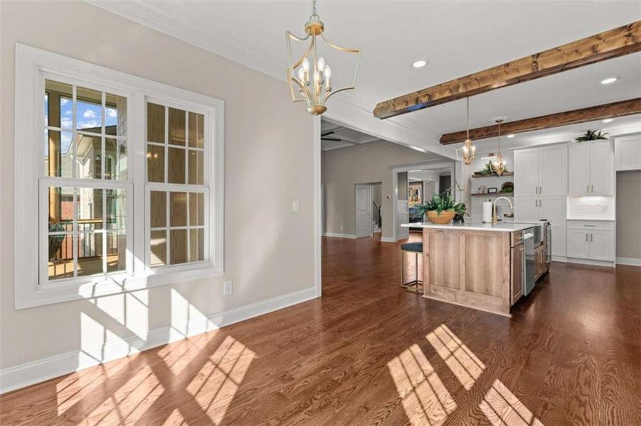 Furnished interior view inside a new home in , Carrollton (Image 49).