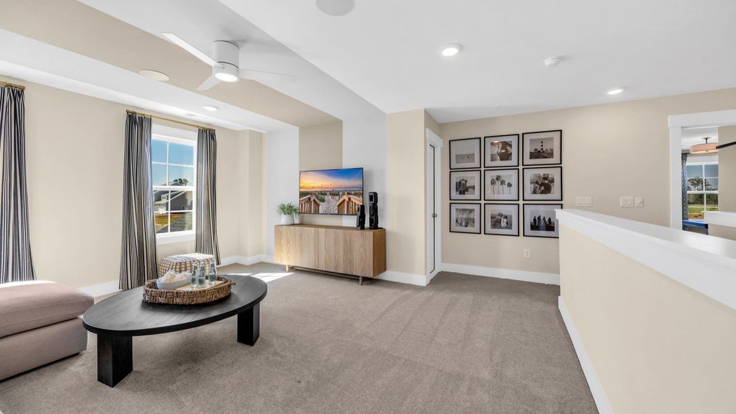 Representative furnished interior of a home built from the Lighthouse by DRB Homes in Chestnut Farms, Longs (Image 28).